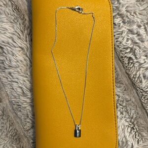 Natural Black Jet Stone Pendant